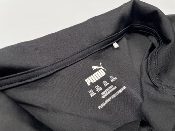 PUMA базовая спортивная рубашка-поло для гольфа черного цвета, размер XXL