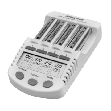 Зарядное устройство Avacom Smart JVL-505, на 4 шт. AA/AAA, NiMH, Ni-Cd, 220В.