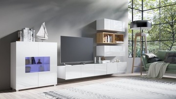 Zestaw Stylowych Mebli do Salonu CALABRINI 28