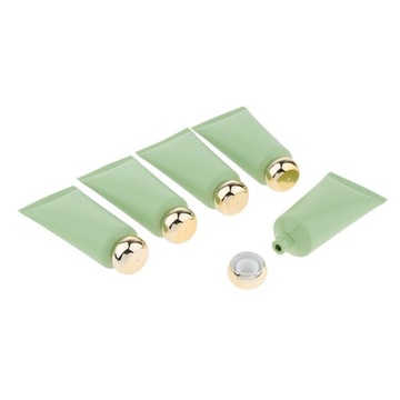 Набор из 5 силиконовых пробирок для дорожных бутылок,