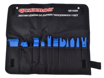 DŹWIGNIE DO ZAPINEK TAPICERSKICH ŁYŻKI MONTAŻOWE 11 szt Quatros QS14200