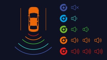 ДАТЧИКИ ПАРКОВКИ ЗАДНИЙ ЗАДНИЙ ДАТЧИК SE-060 ЗВУКОВОЙ СИГНАЛ ВЫБОР ЦВЕТА ГРОМКОГОВОРИТЕЛЬ