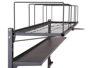 STÓŁ MAGAZYNOWY DO PAKOWANIA PACZEK 4LOP 80X200 CM PÓŁKA NA KARTONY NÓŻ