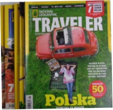 National Geographic Traveler nr 8-12 z 2016 roku