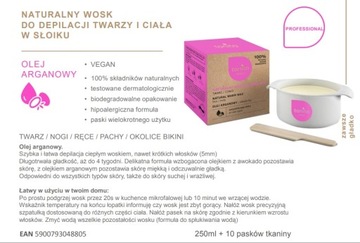 TANITA VEGAN - ВОСК ДЛЯ ДЕПИЛЯЦИИ ЛИЦА И ТЕЛА