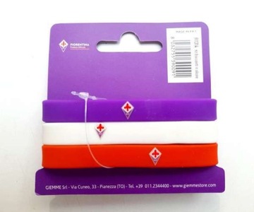 3 браслета ACF Fiorentina, официальный продукт