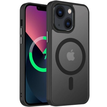 ETUI MATOWE MAGMAT do APPLE IPHONE 13 + SZKŁO