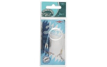 PRZYPON FLUOROCARBONOWY JAWS 25cm/12kg 2szt MIKADO