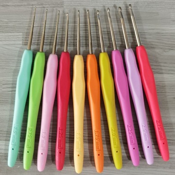 НАБОР ЭРГОНОМИЧНЫХ КРЮЧКОВ 10 шт. 0,5-2,75мм