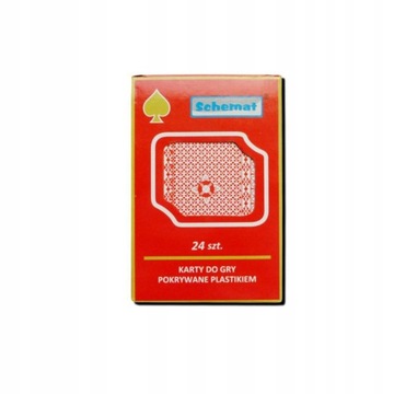 Karty do gry 24 szt. Schemat 4142