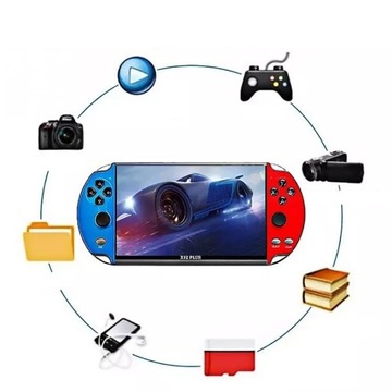 ПОРТАТИВНАЯ КОНСОЛЬ X12plus для 1000+ ИГР РЕТРО 7-ДЮЙМОВЫЙ ЭМУЛЯТОР ТВ-ИГР