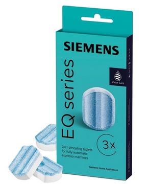 Tabletki czyszczące ekspres Siemens 3x36g TZ80002B