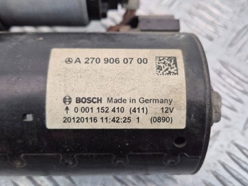 MERCEDES B160 W246 W242 STARTÉR A2709060700