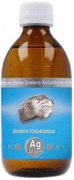 Niejonowe Srebro koloidalne 25ppm płyn 300ml
