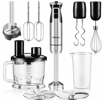 RĘCZNY BLENDER MALAKSER 2TARCZE KERCH ACTIVE 1200W