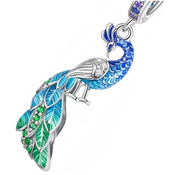 Charms Zawieszka Charms Ptak Paw