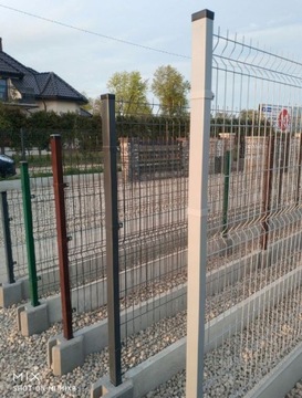 Ogrodzenie Panelowe fi 4 wys 1,53m OC+RAL