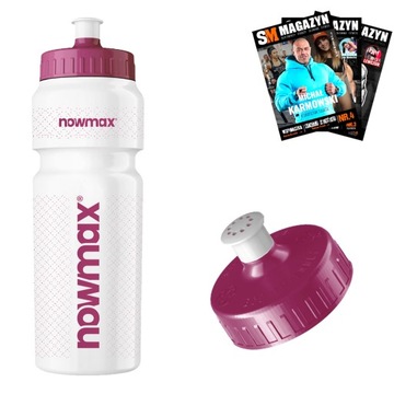 nowmax BIDON ROWEROWY USTNIK SZCZELNY 750 ml