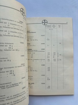 КАТАЛОГ ПРОДУКЦИИ BAYER 1936 LEKI