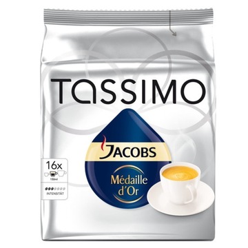 TASSIMO Jacobs Medaille d'Or 100% арабика в капсулах