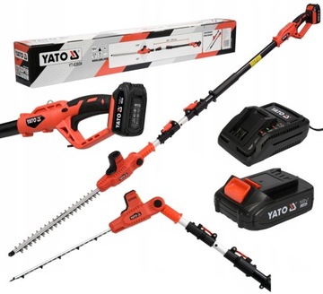 YATO HEDGE CLIMER 18V ​​БЕСПРОВОДНАЯ ТЕЛЕСКОПИЧЕСКАЯ 1,8-2,8 м МЕРЫ ПРЕДОСТОРОЖНОСТИ