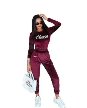 Komplet damski OLAVOGA SOULMATE 2025 burgund S