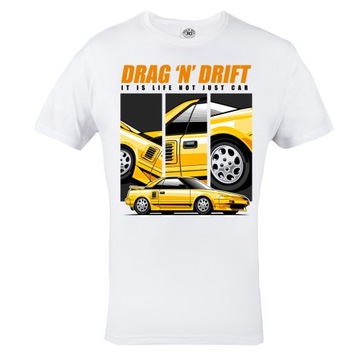 KOSZULKA MOTORYZACYJNA WYŚCIGI ULICZNE DRIFTING