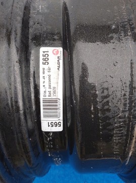 4× DISK OCELOVÝ ISUZU OE D-MAX 6.5" X 15" 6X139.7 ET 41