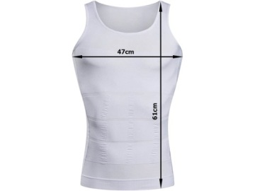 МУЖСКАЯ ФУТБОЛКА ДЛЯ ПОХУДЕНИЯ SLIM FIT VEST XXL