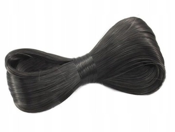 KLAMRA/KLAMERKA DO WŁOSÓW KOKARDKA HAIR CZARNA