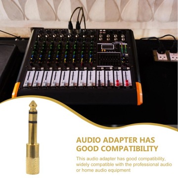 ADAPTER GITAROWY ADAPTER SŁUCHAWKOWY ADAPTER AUX
