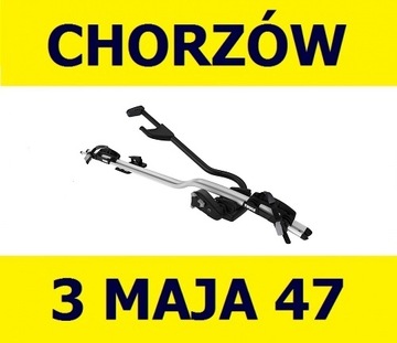 КРЕПЛЕНИЕ ДЛЯ ВЕЛОСИПЕДА THULE PRORIDE 598 CHORZÓW 3 MAJA47