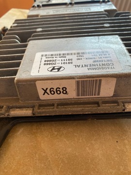 ECU ŘÍZENÍ MOTORU HYUNDAI SONATA 39101-2G668