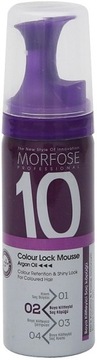 MORFOSE 10 COLOUR LOCK MOUSSE PIANKA ZATRZYMUJĄCA KOLOR WŁOSÓW ARGAN 50ML