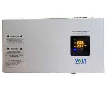 Стабилизатор сетевого напряжения Volt AVR 3000VA 8% SLIM