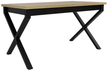 Stół 80x140/180 cm PODSTAWA METALOWA X