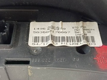 LANCIA PHEDRA 2002 DISPLEJ / OBRAZOVKA