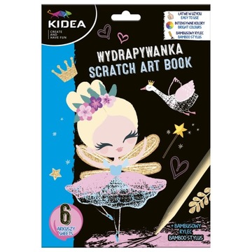 Wydrapywanka wróżki Derform zdrapywanka 6ARK+RYSIK
