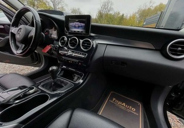 Mercedes Klasa C W205 Kombi 200 BlueTEC 136KM 2015 Mercedes-Benz Klasa C 200d MANUAL gwarancja bezwypadkowy SKORA 1.6, zdjęcie 16