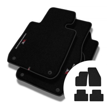 Velurové koberce Performance Premium pro Volvo V50 2004-2012