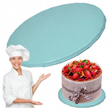 Podkład pod TORT Jasno Niebieski 30 cm Cake Decor
