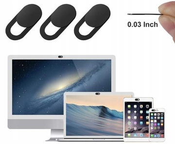 3 чехла для камеры ноутбука и телефонов