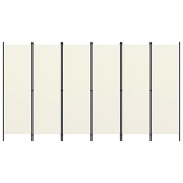PARAWAN POKOJOWY DEKORACYJNY ŚCIANKA ZASŁONA KREM 300x180 cm