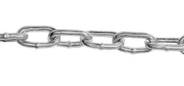Хозяйственная цепочка D1 DIN 5685A рулон 5мм - 50м.