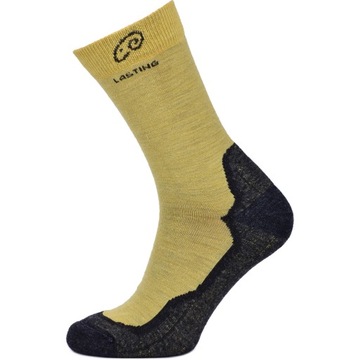 Skarpety trekkingowe sportowe 70% wełny merino termoatywne 46-49