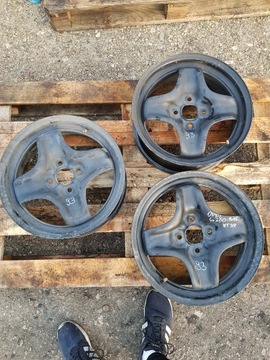 FELGA STALOWA +CZUJNIKI OPEL 15'' 4X100 ET39 93