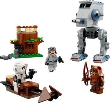 LEGO STAR WAR AT-ST POWRÓT JEDI ZESTAW 75332 PREZENT GWIEZDNE WOJNY FIGURKI