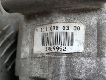 KOMPRESOR PLNĚNÍ MERCEDES-BENZ SLK-CLASS R170 1999 A1110900380