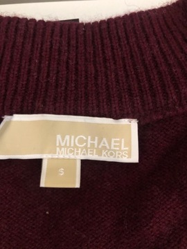 Wełniany sweter Michael Kors. Oversize. Kaszmir. S