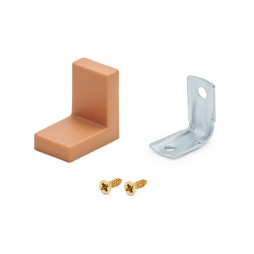 1 SZT KĄTOWNIK MEBLOWY ZŁĄCZE KOMANDOREK WSPORNIK PODPÓRKA PÓŁKI - OLCHA